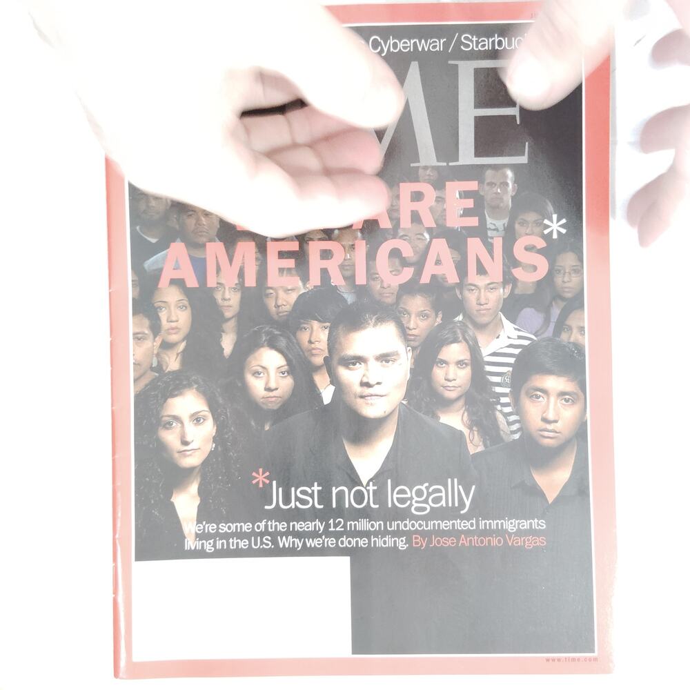 Time Magazine June 25, 2012 We Are Americans Cover Vintage Back Issue